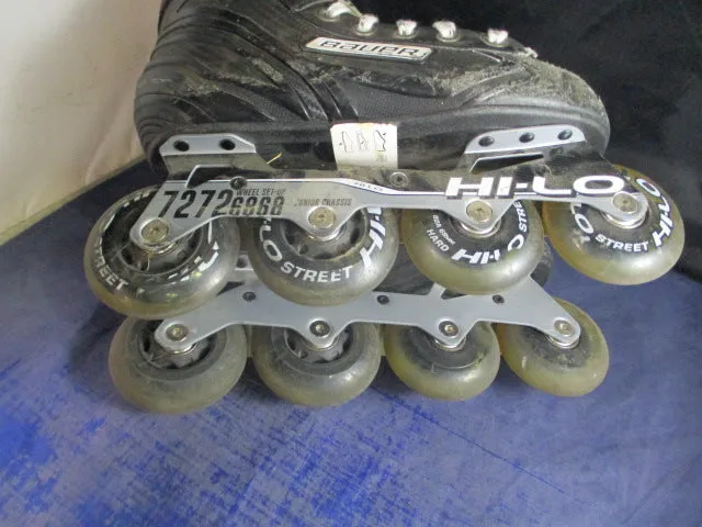 Used Bauer XR300 Roller Skates Youth Size 3R