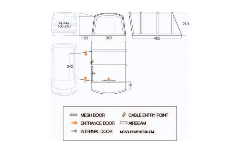 Vango Galli Air TC Low