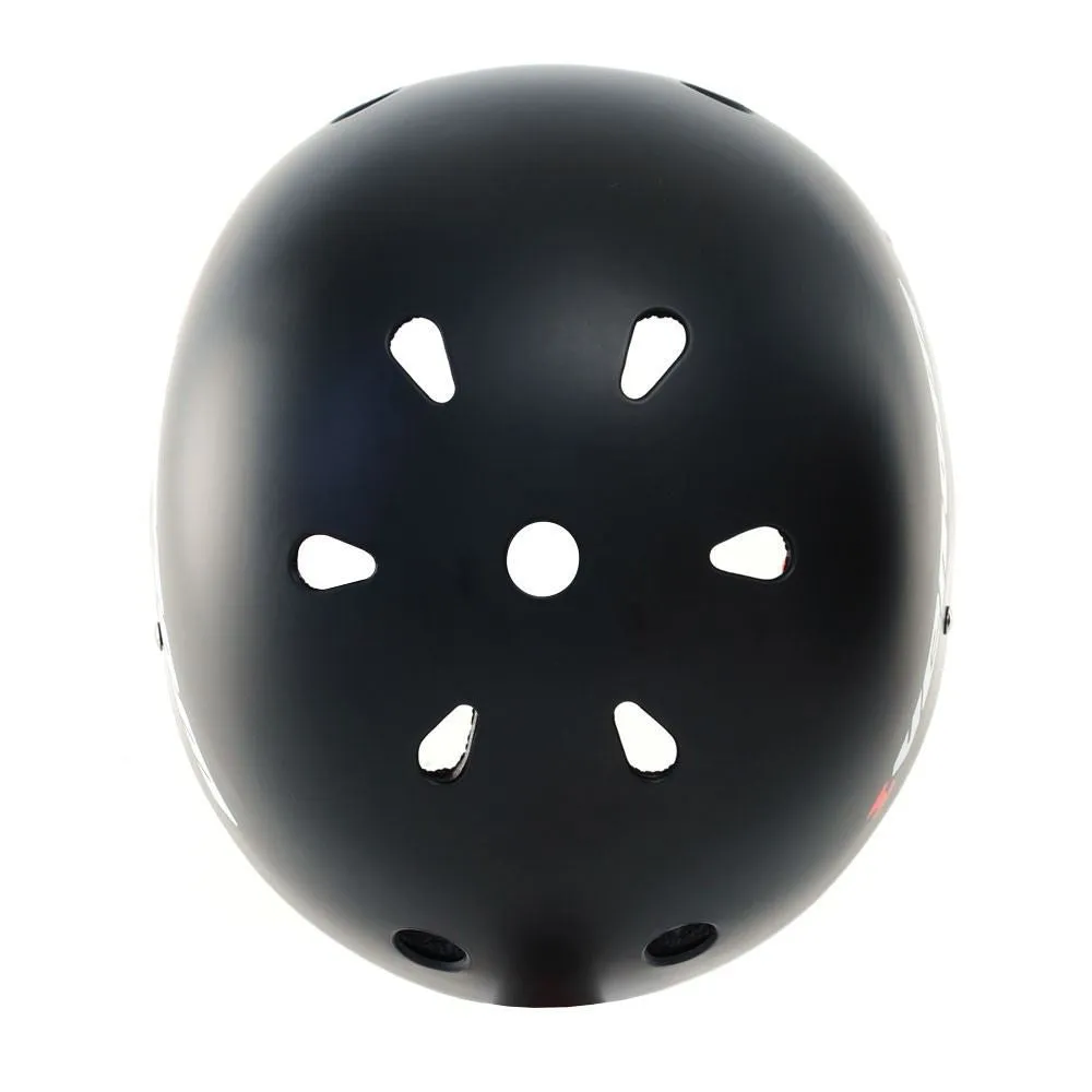 Venom Skateboards Pro Skate Skateboard Scooter Adjustable Helmet - Black