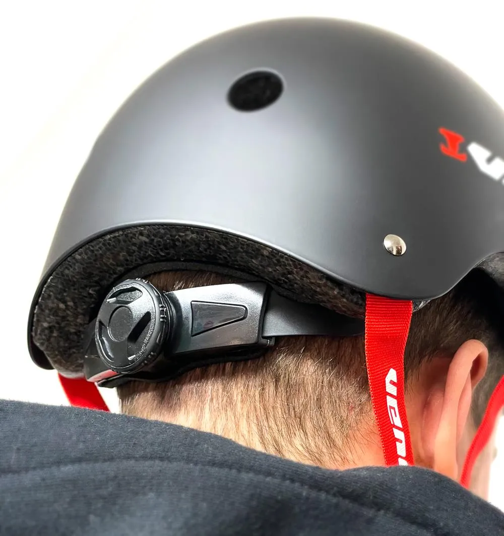 Venom Skateboards Pro Skate Skateboard Scooter Adjustable Helmet - Black