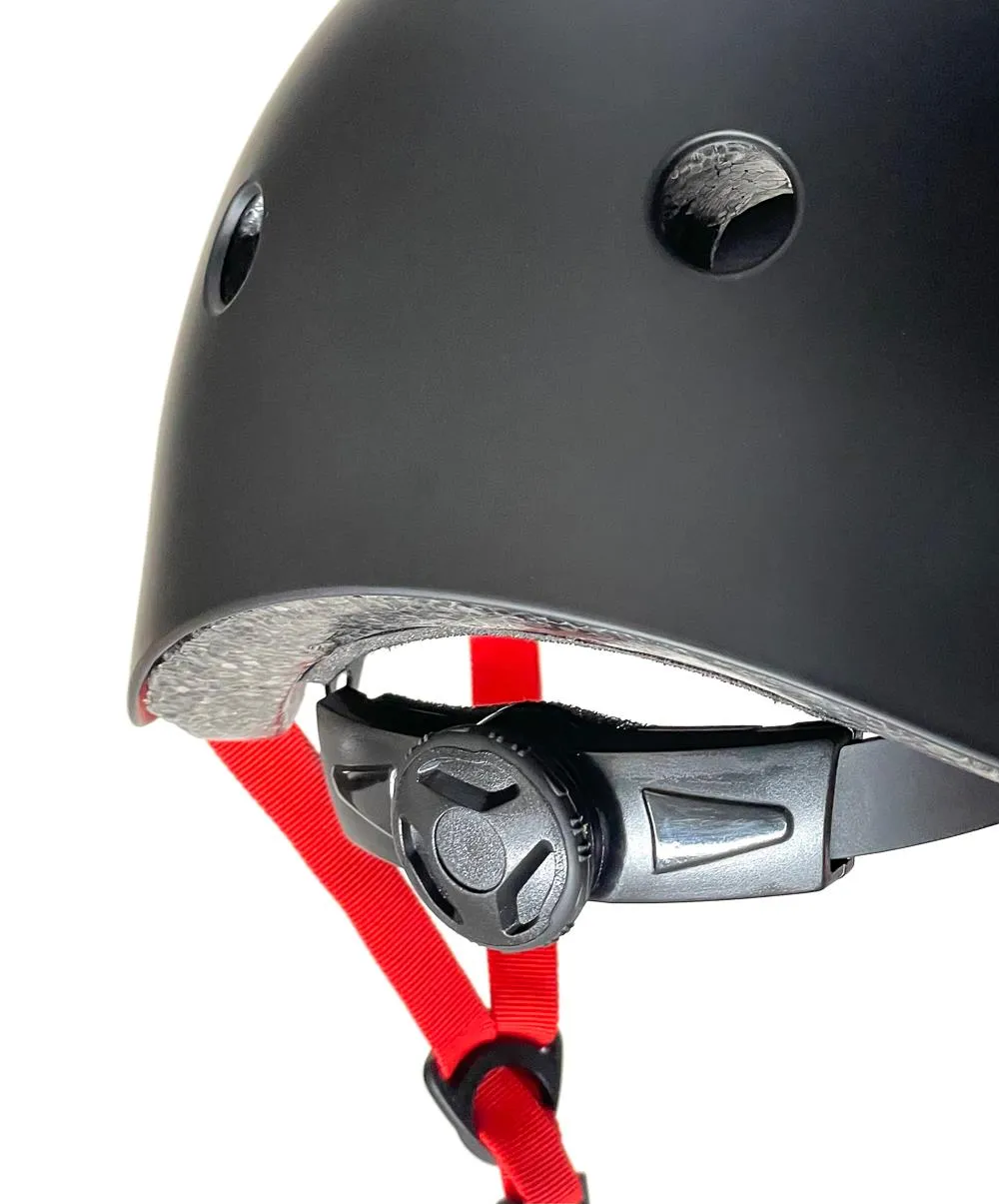 Venom Skateboards Pro Skate Skateboard Scooter Adjustable Helmet - Black