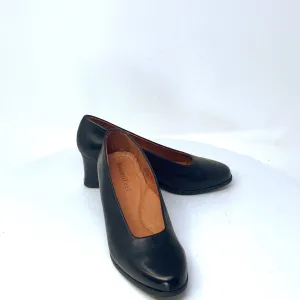 Vintage BeautiFeel's Beverly Women's Black Leather Pumps