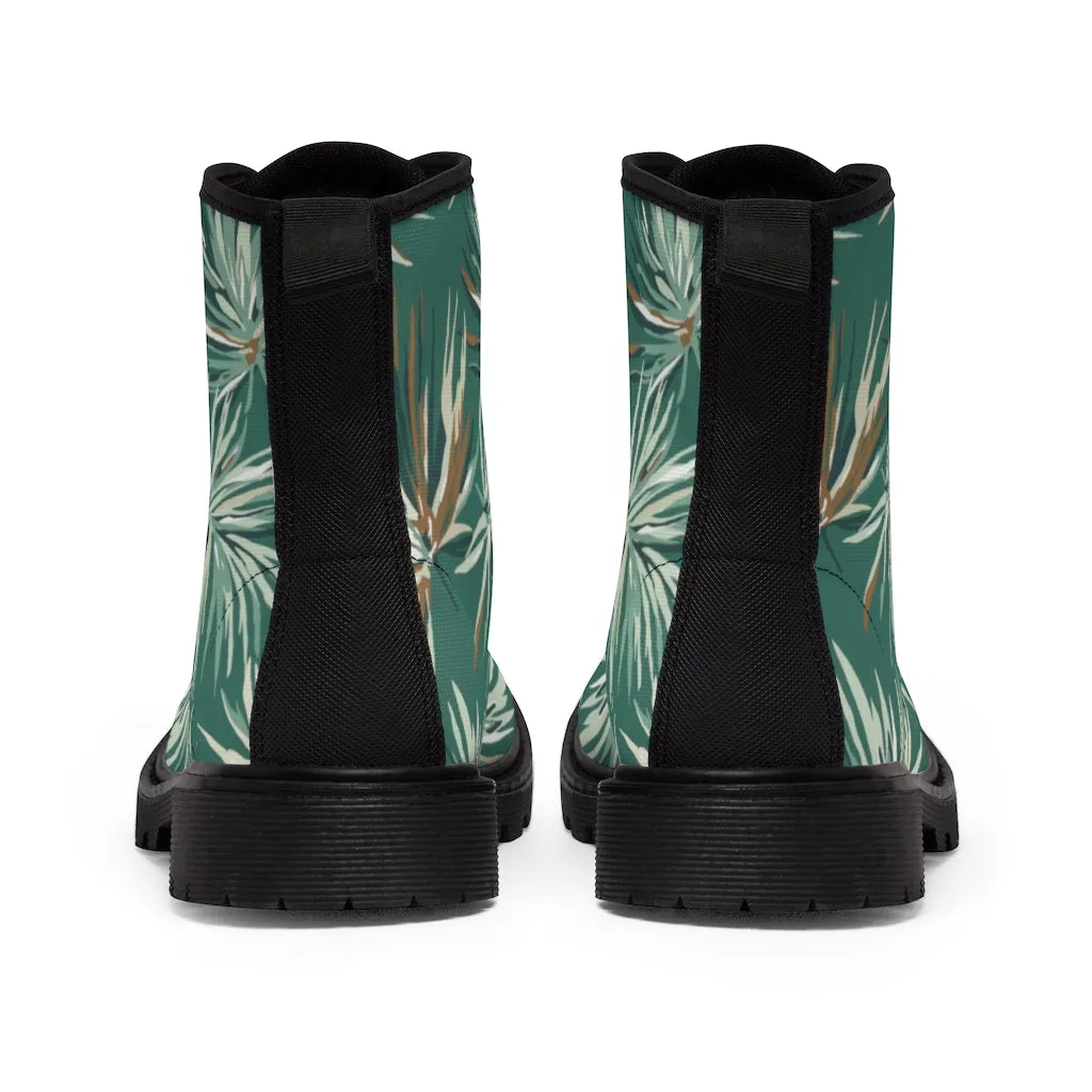 Women's Canvas Boots