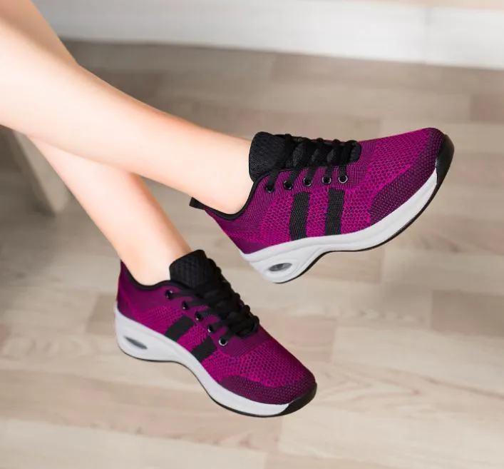 Women's Comfortable Platform Walking Sneakers
