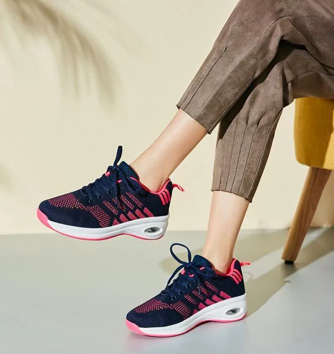Women's Comfortable Platform Walking Sneakers