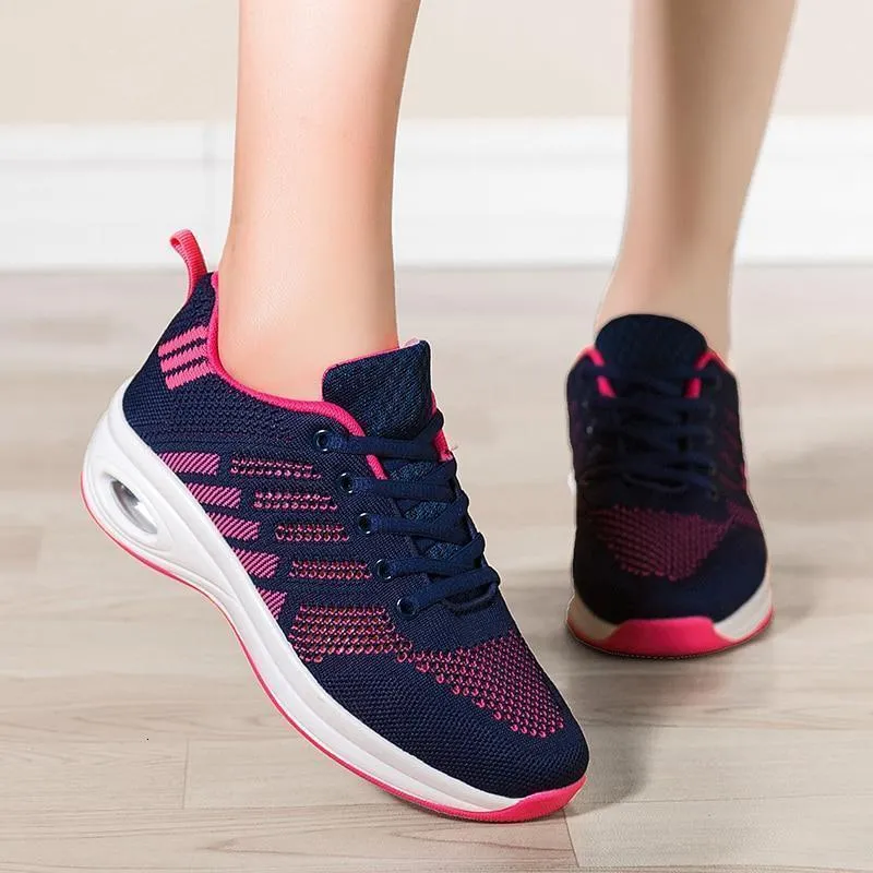 Women's Comfortable Platform Walking Sneakers