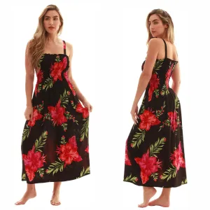 Women's Floral Print Flowing Sundress