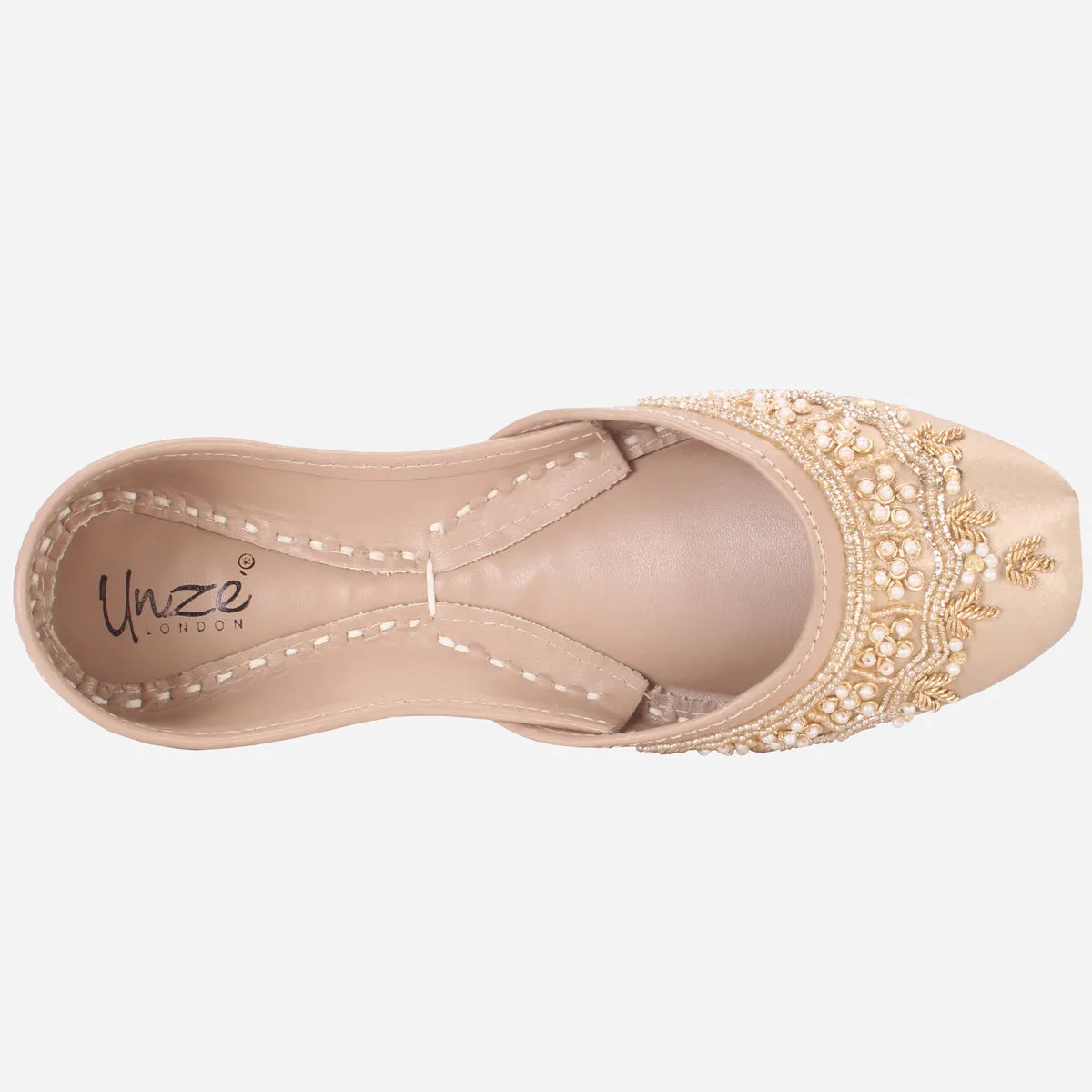 Women's "MALAOU" Decorated Slip On Khussa