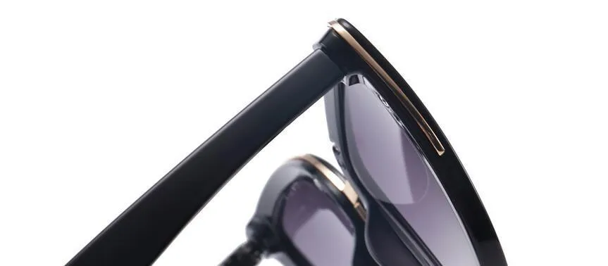 Women's Vintage Cat Eye Retro Sunglasses with Gradient UV400 Lens