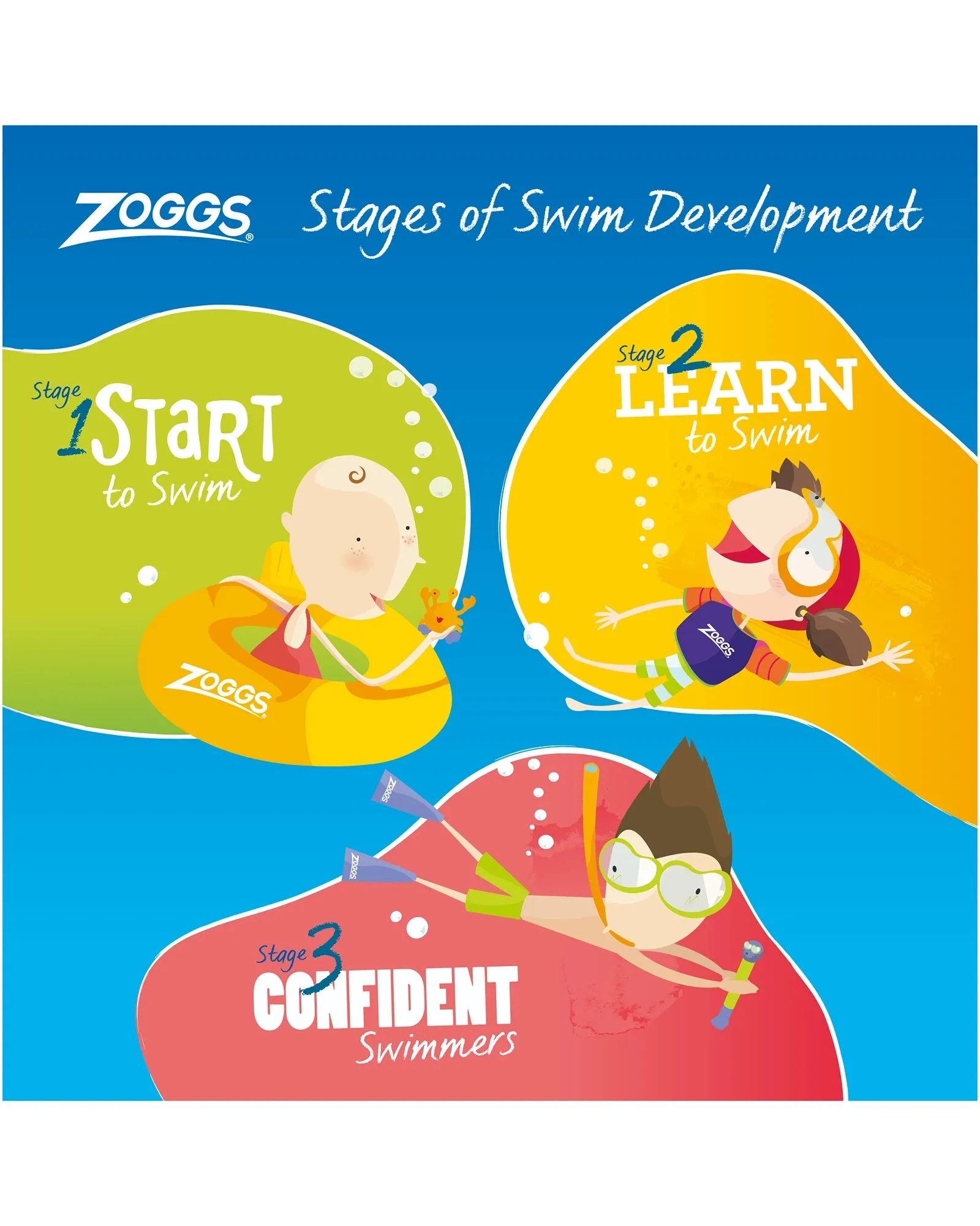 Zoggs Zoggy Mini Kickboard